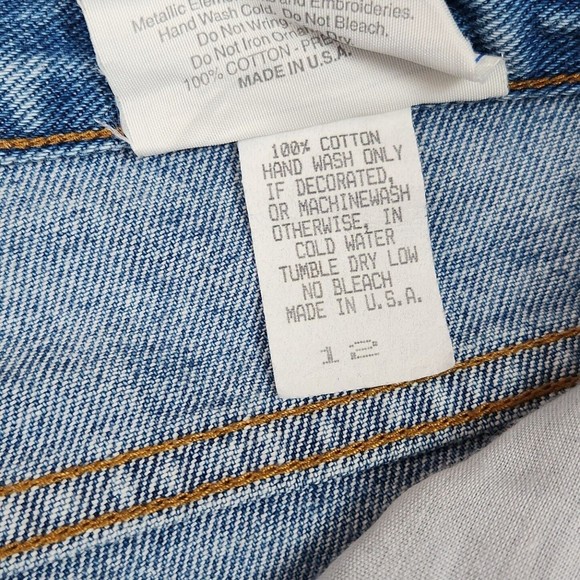 Paradise Bay Sportswear Denim Jeans and Matching Vest Size 12 - Picture 10 of 12